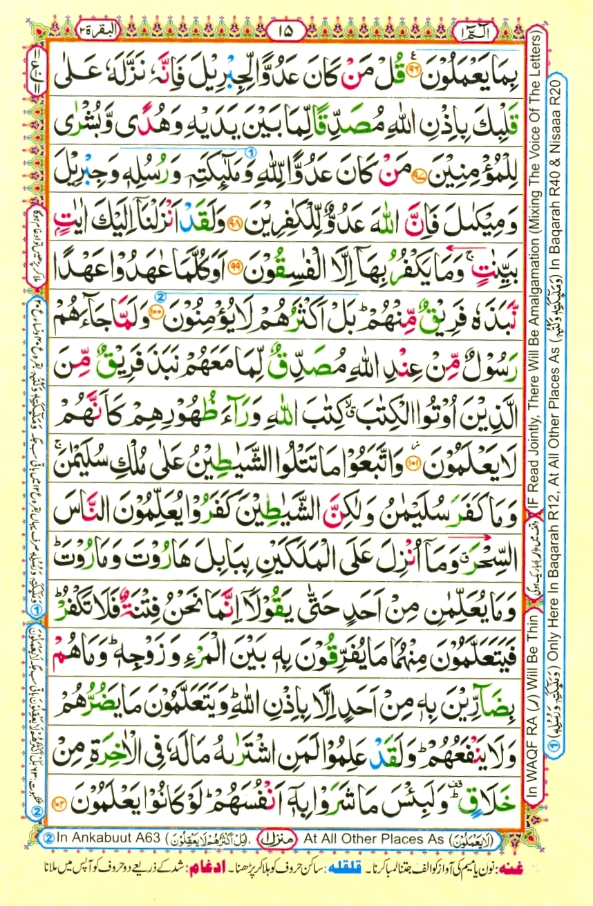 Holy Quran Para 1 (Alif Lam Meem) — Page 14 of 19