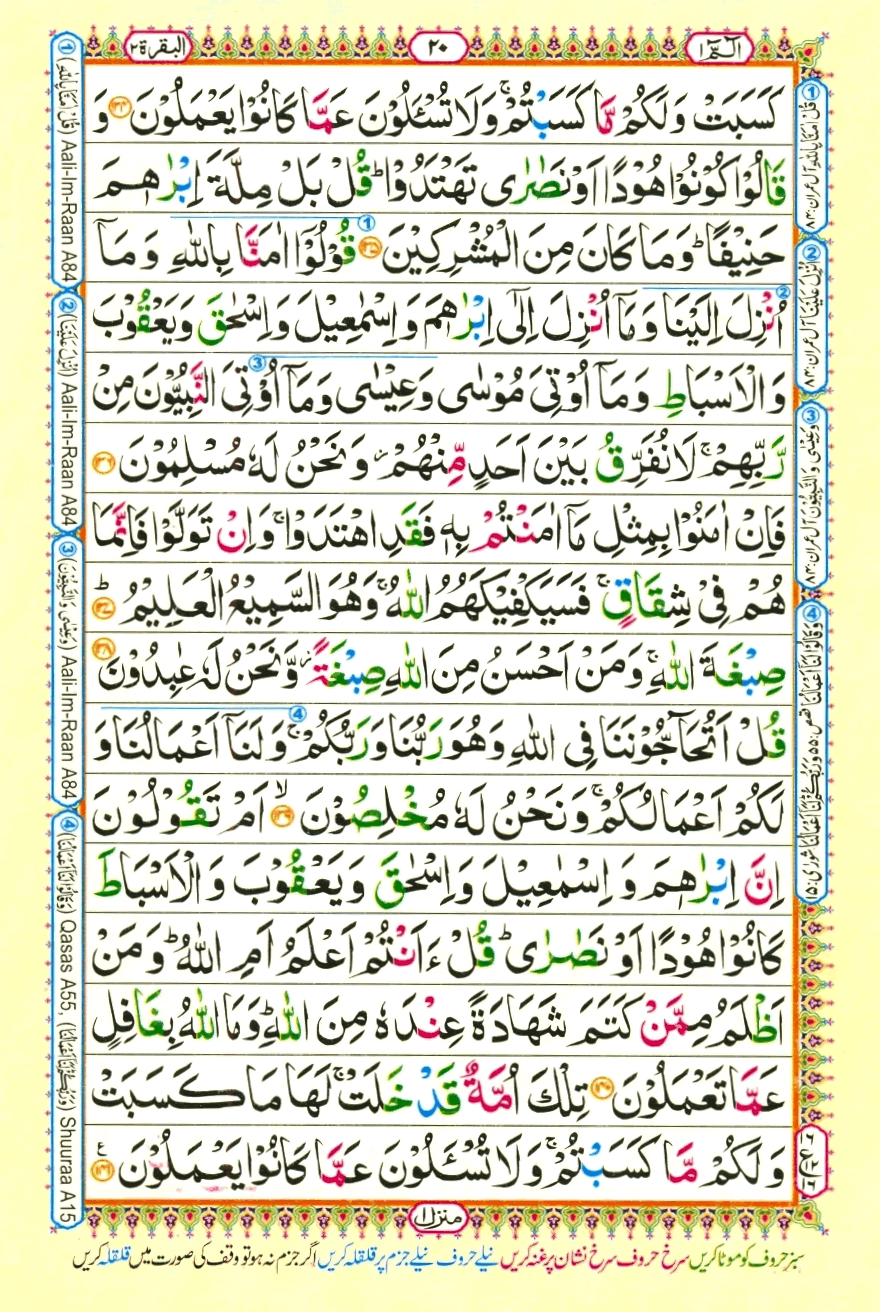 Holy Quran Para 1 (Alif Lam Meem) — Page 19 of 19